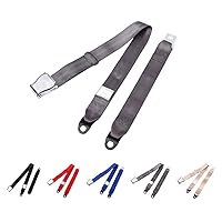 Amazon.co.jp: Gtzbcivシートベルト アルミニウム航空機の2点シート